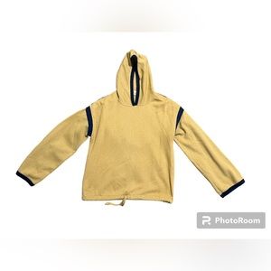 Vintage Doggonits Tan & Blue Sweatshirt Hoodie Size S